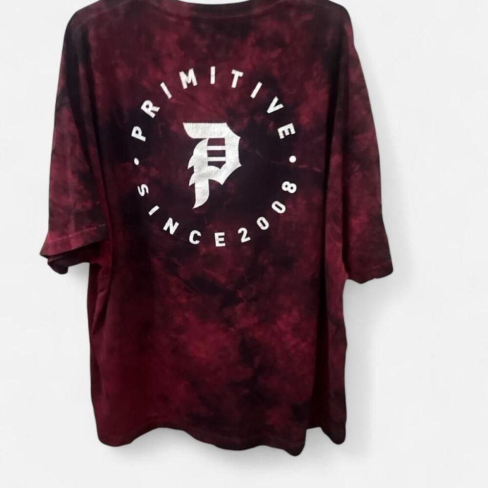 Primitive Men's Burgundy T-shirt